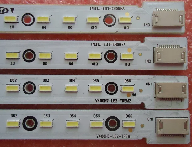 СВЕТОДИОДНАЯ подсветка экрана V400H2-LF2-TLEM2 V400H2-LE2-TREM2 E187565 1 шт. = 66LED 463 мм