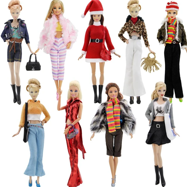 手作り人形アクセサリー冬服ブラウスズボンスカートコートパンツバッグ