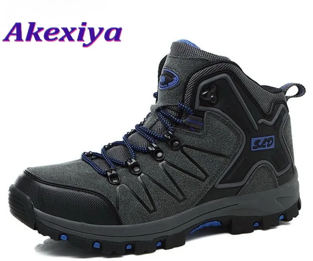 

High Cut Unisex Outdoor Hiking Boots Wearable Breathable Trekking Shoes Men Mountain Climbing Women Sneakers