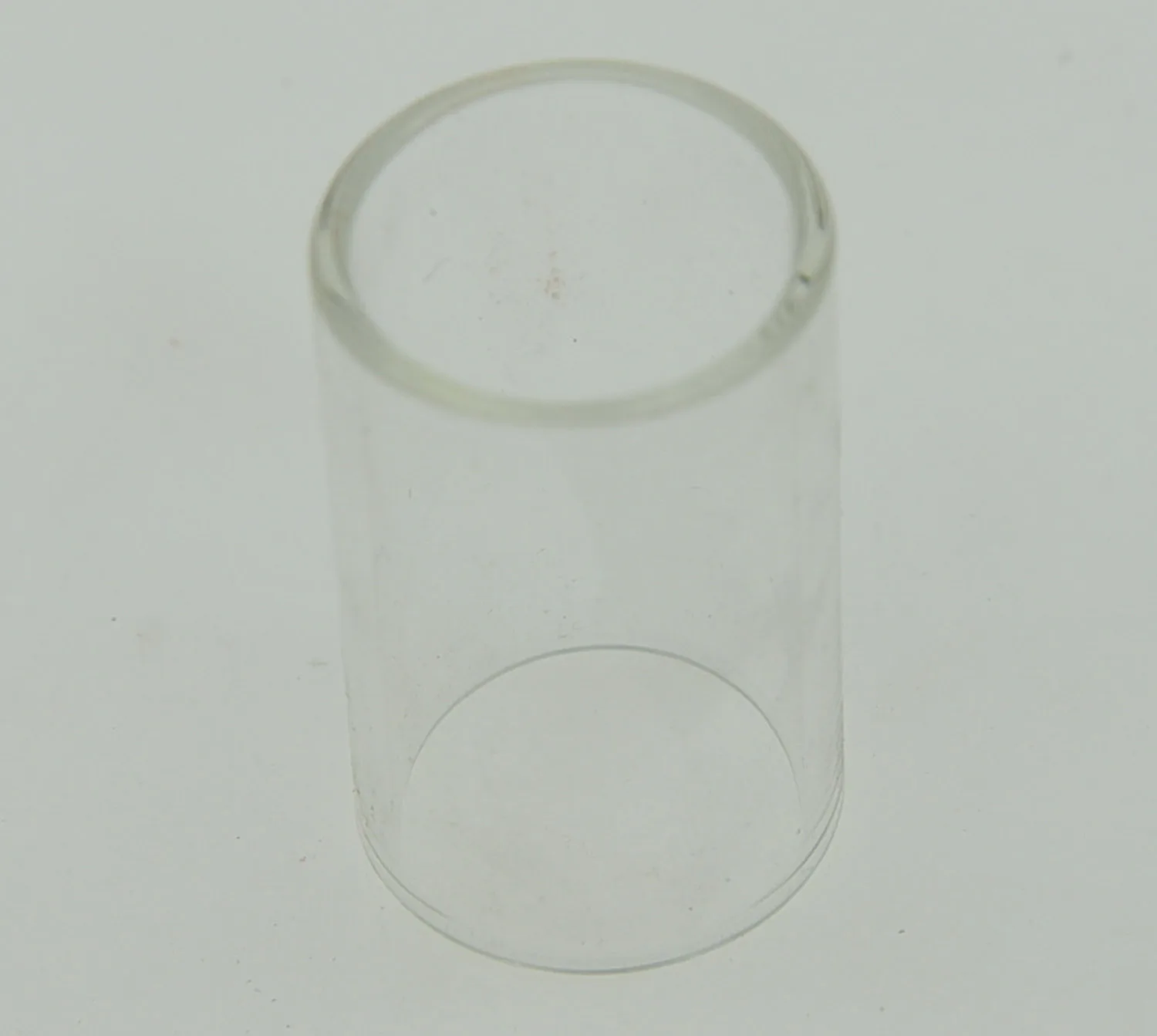 KAISH Small Transparent Glass Guitar Finger Slide Clear Guitar Slides