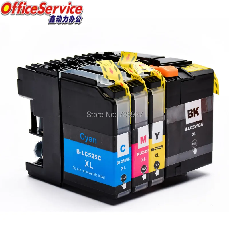 

Compatible Ink Cartridge LC529 LC525 LC529XL Full ink For Brother DCP-J100 DCP-J105 MFC-J200 Inkjet printer