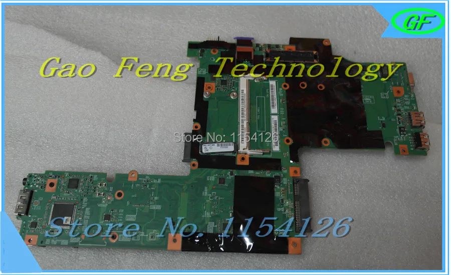 Ноутбук материнская плата для Lenovo T410 T410I материнской 04W0503 48.4FZ05.031 QM57 DDR3 Встроенная Материнская плата испытание работа