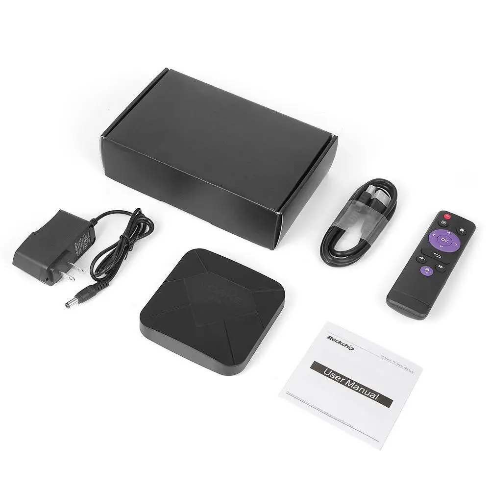  Vorke Z7 Android 9.0 TV Box 4GB/64GB Allwinner H6 Smart TV Box Quad Core USB 3.0 6K HDR Google Play
