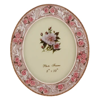 

Vintage Rose Flower Photo Frame Home Table Display Decor Wedding Party Gift Rustic Photo Holder Desktop Decoration