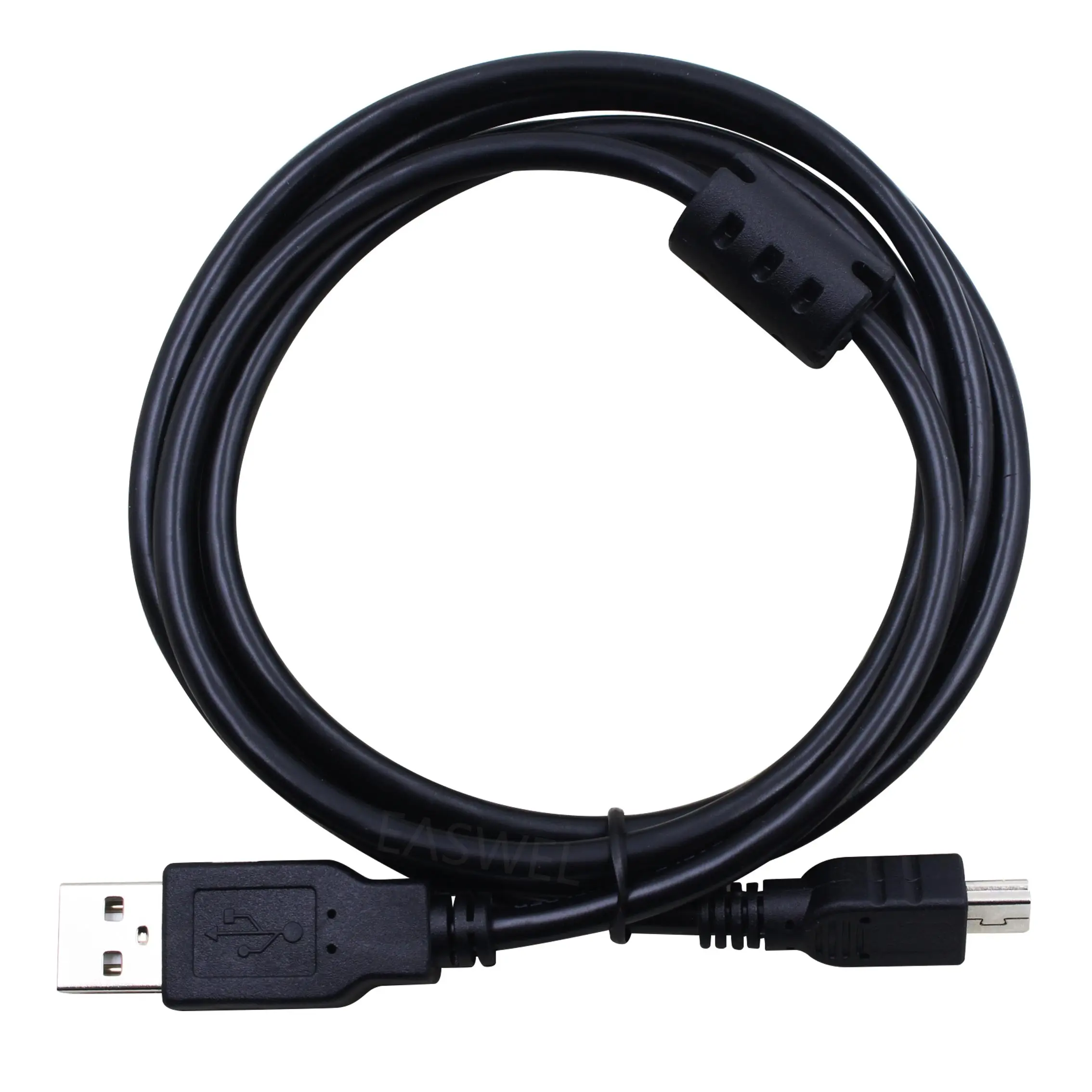 4 фута USB 2,0 USB мужской тип A к Mini B 5pin кабель шнур свинец с магнитным кольцом
