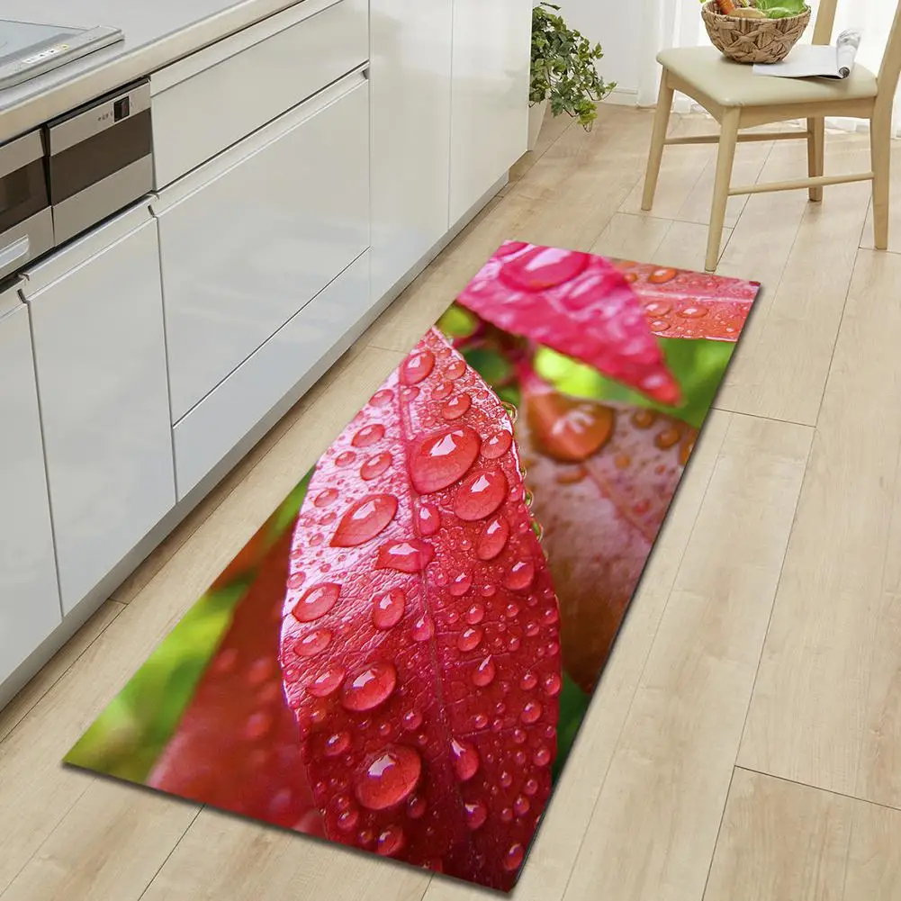 None Rectangle 3D Kitchen Sofa Wardrobe Shoe Cabinet Floor Mat Home Door Carpet