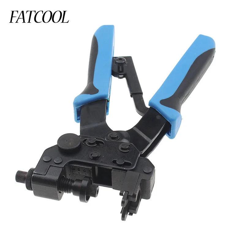 

FATCOOL Professional Compression Crimping Tools For Crimping F, Bnc, Rca, Rg 59, Rg6 F Type Cable Pliers 0.5-6mm2