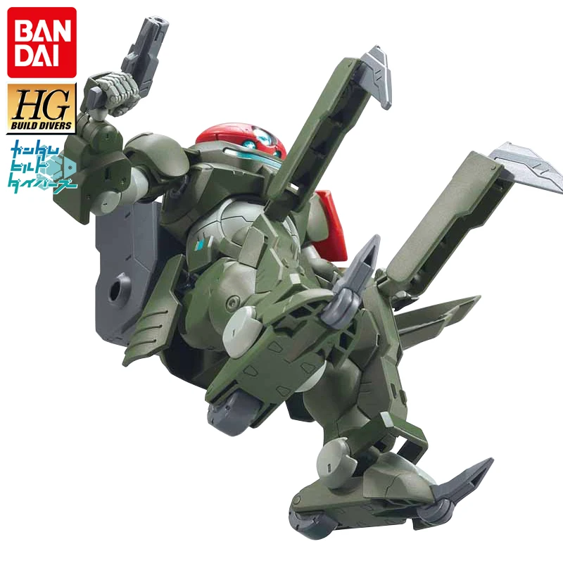 Японские Аниме Бантай HG 1/144 гундамские строители #03 Гримуар Красный берет