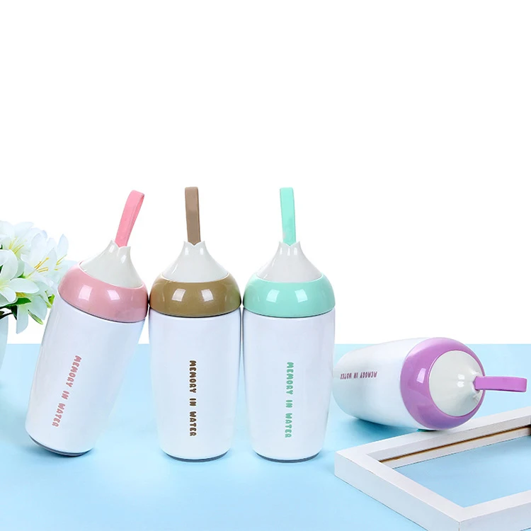 

New 280ML Portable Thermos Mug Coffee Cup with Lid Thermocup Seal Stainless Steel Vacuum Flasks Thermo Mug for Car Water Bottles
