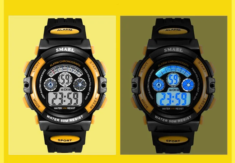 esportes relógios crianças dos desenhos animados relojes