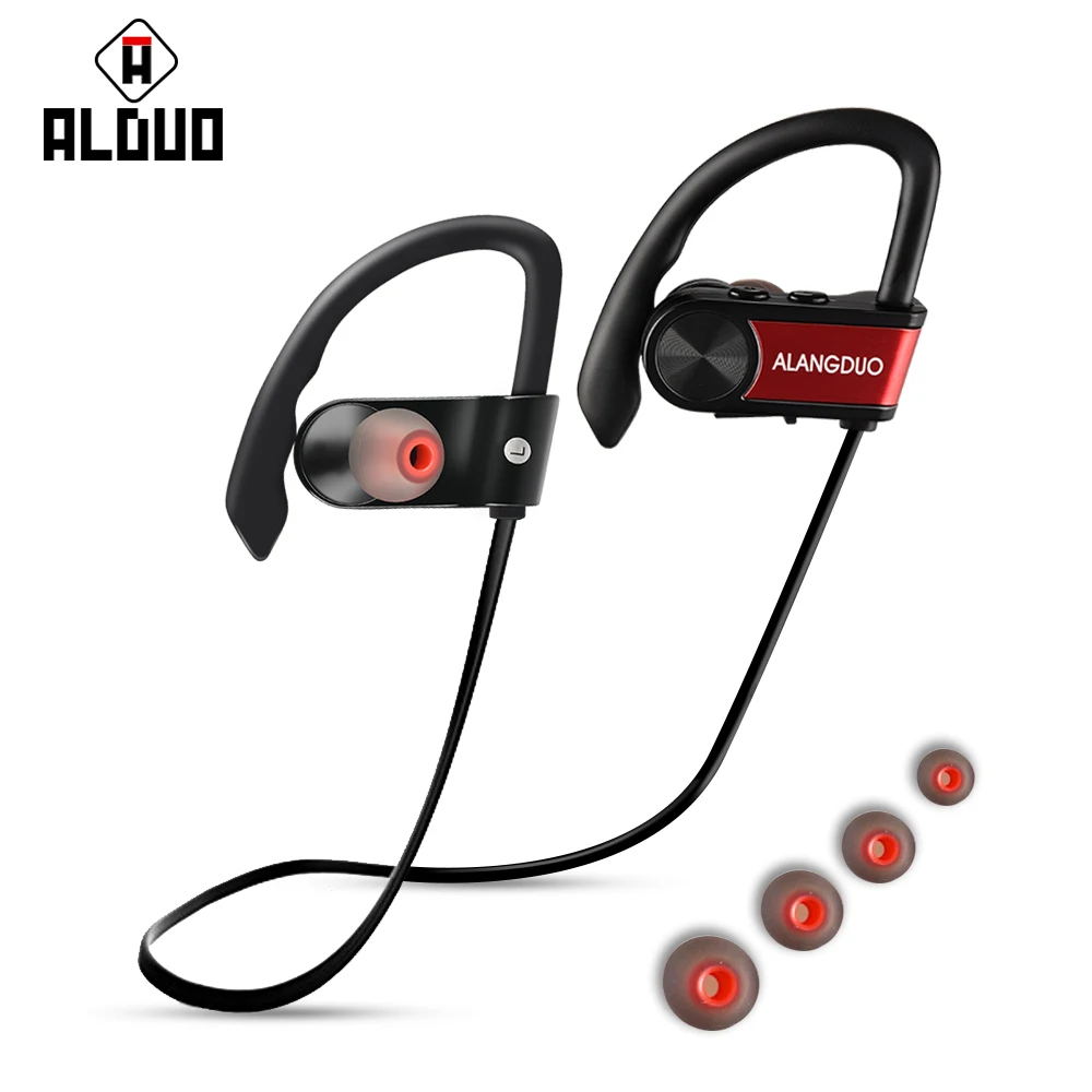 ALANGDUO G7 Plus Спортивный Bluetooth наушник для ушей Беспроводные наушники V4.1 Гарнитура