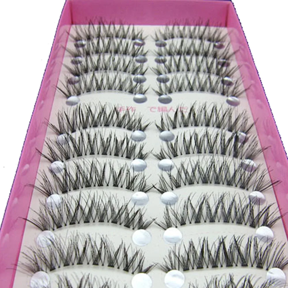 

10 pairs 100% Real Fake Mink Eyelashes 3D Natural False Eyelashes 3D Mink Lashes Soft Eyelash Extension Makeup Kit Cilios #N