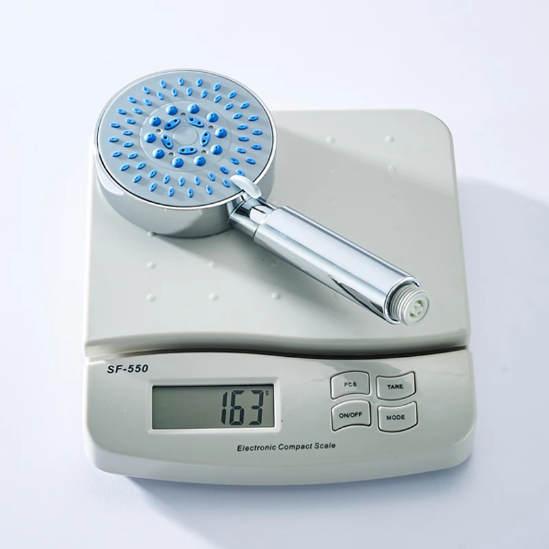 Shower Head BAKALA Multi Function Hand Shower Head 5 Function Mist Showerheads Three Water Round Handheld Shower Hand Sprayer