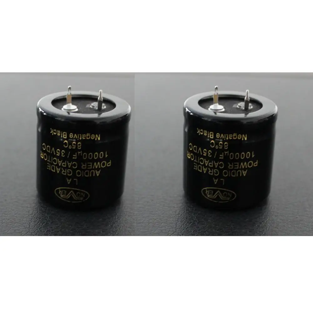 

2pcs 10000uF 35V 30*36mm UK Gold Audio Power Filter Capacitor Amplifier HiFi YJ00380