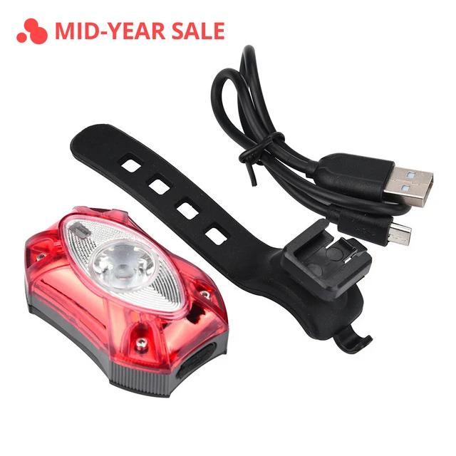 USB Перезаряжаемый светодиодный светильник, Аксессуары для велосипеда, задний фонарь, водонепроницаемый велосипедный светильник raypal, fahrrad licht luz trasera bicicleta