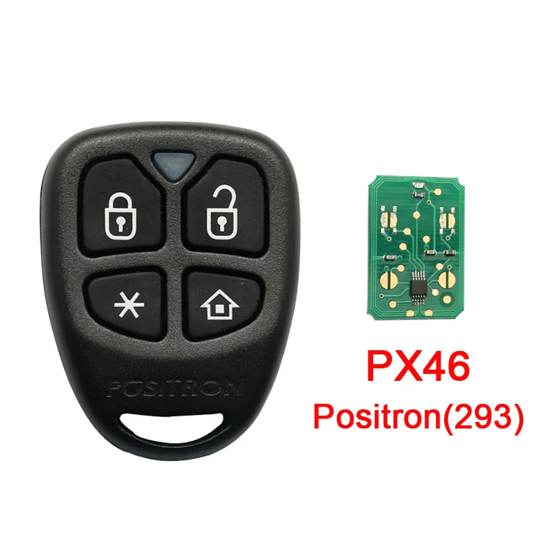 

Car-styling for 4 Button PX46+Placa+Chip positron(293) car key AKBPCP087