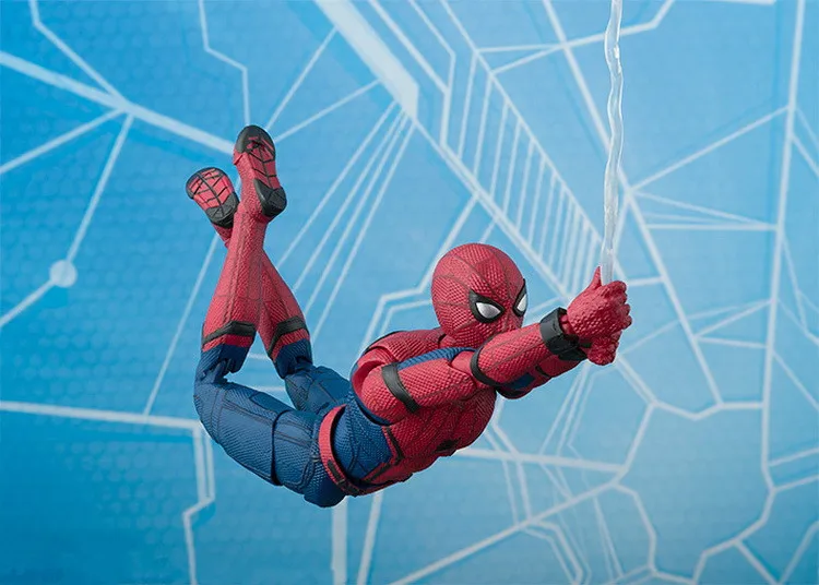 

NEW hot 15cm Avengers Spiderman Super hero Spider-Man: Homecoming Action figure toys doll collection Christmas gift