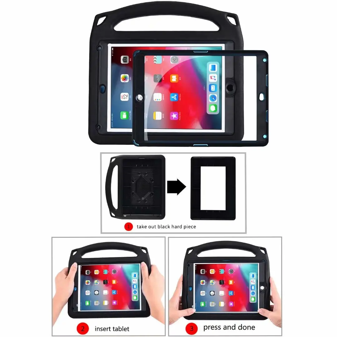 Дети противоударный EVA/Силиконовые чехол с ручками чехол для iPad 6th/5th Gen 9,7 ''/Air 2 A1893 A1822