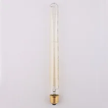 40 Вт Классическая Винтаж Ретро E27 нити T300 Edison лампочка теплый белый 110 V 220 V античной лампа накаливания со стеклянным колпаком