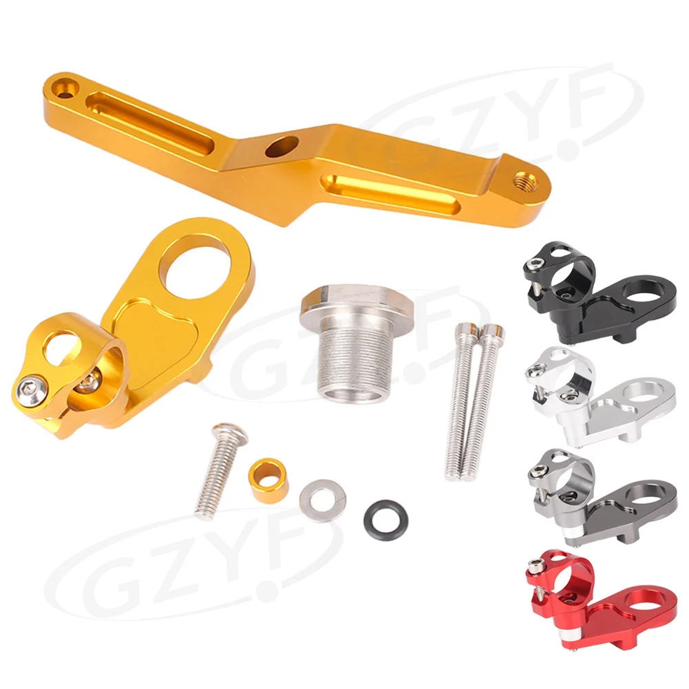 Buy CNC Steering Damper Stabilizer Bracket Mounting Holder For Kawasaki Ninja