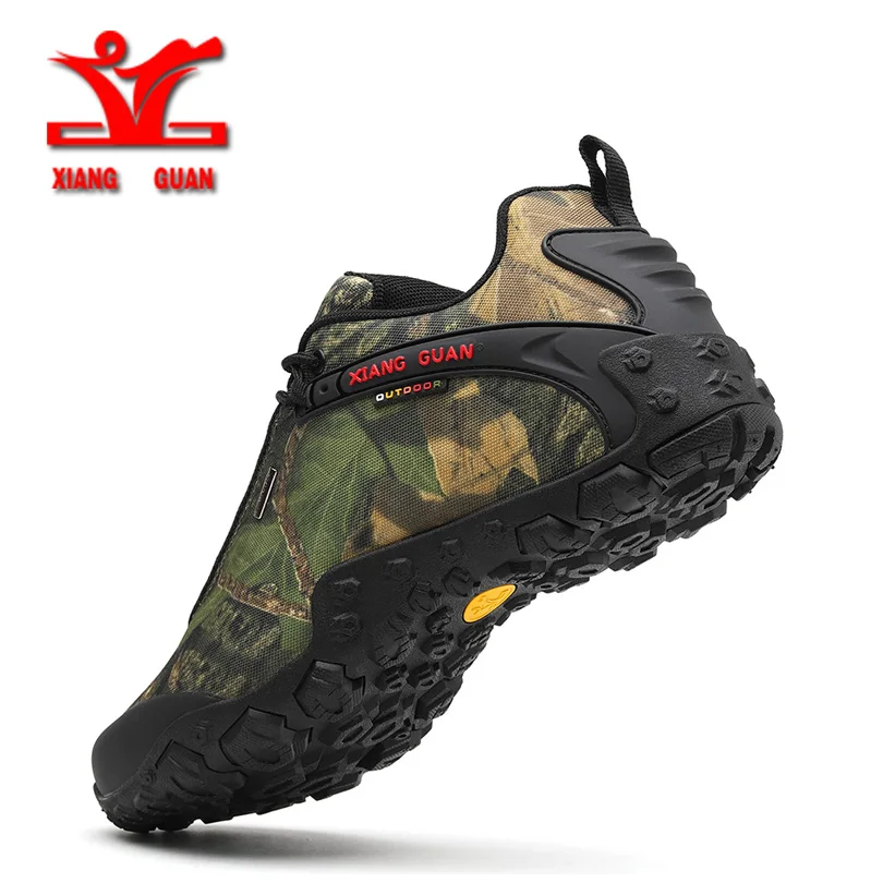 XIANGGUAN/2019 г. Уличная походная обувь для мужчин Военная камуфляжная Низкие