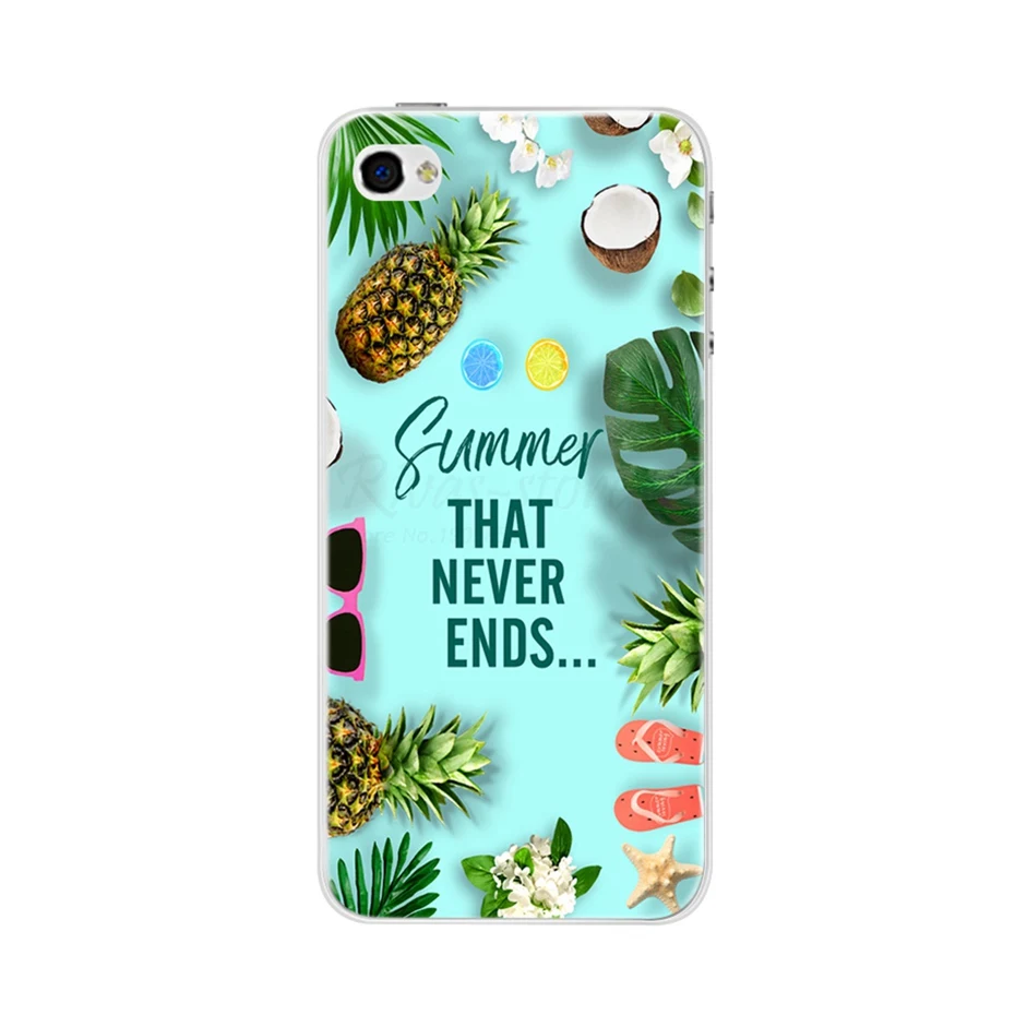 Cute Flower Ultra-Thin Silicone Phone Case - Soft Back Cover