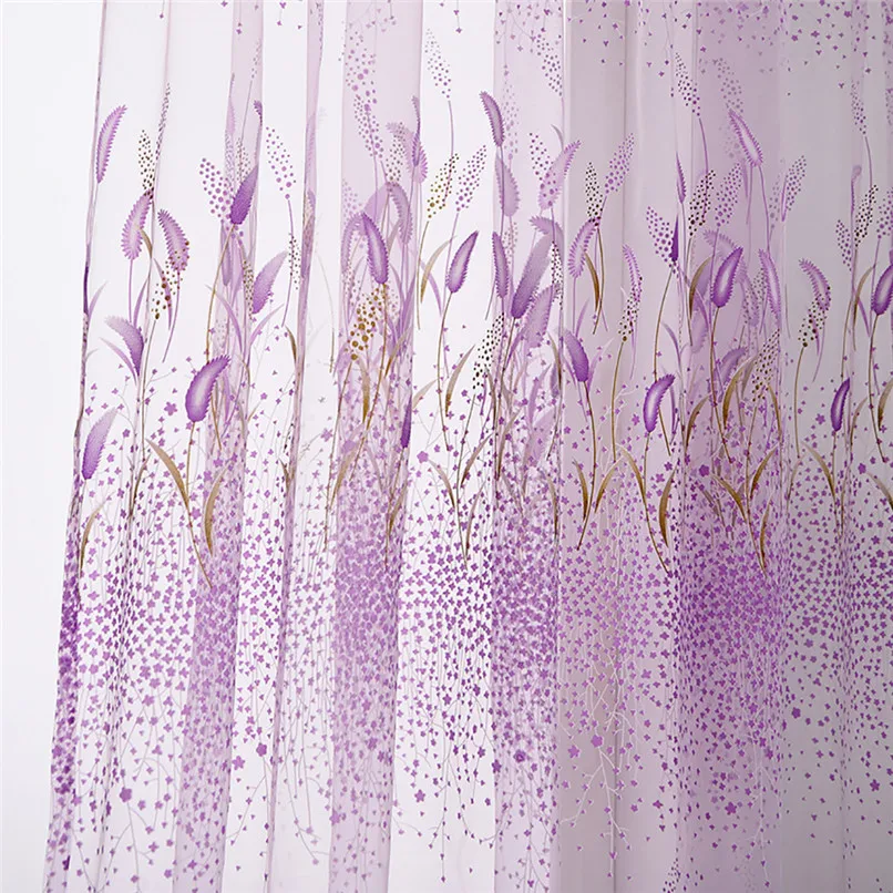 Leaves Sheer Curtain (19)