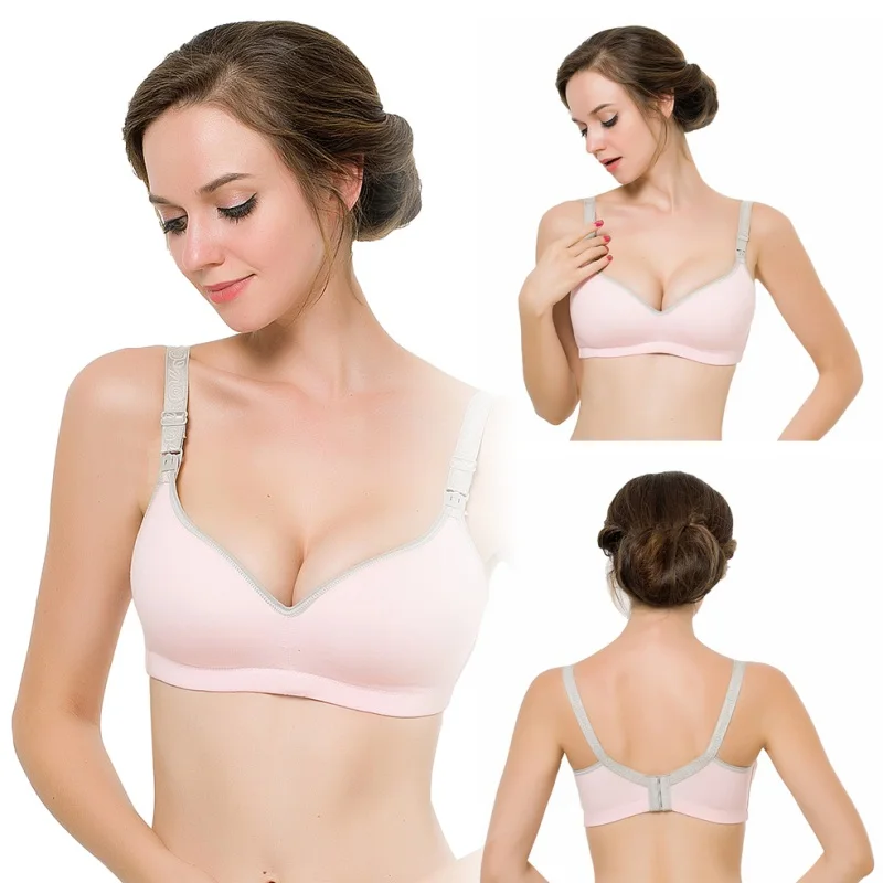 Brand Nursing Bra Maternity Clothes Underwear Women Pregnant Breast Feeding Bra
