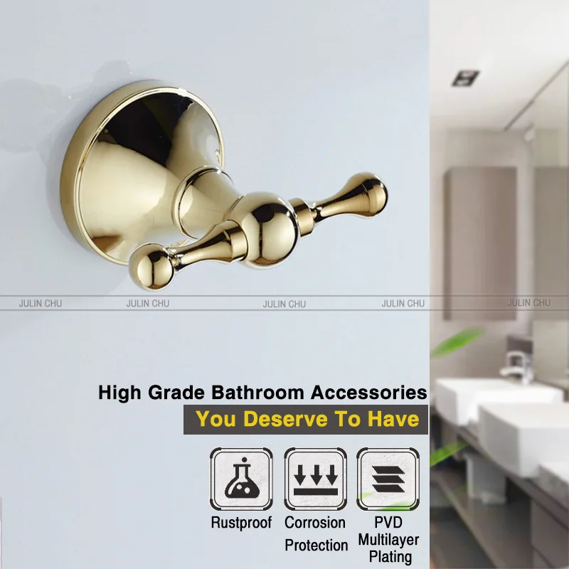 gold coat hook