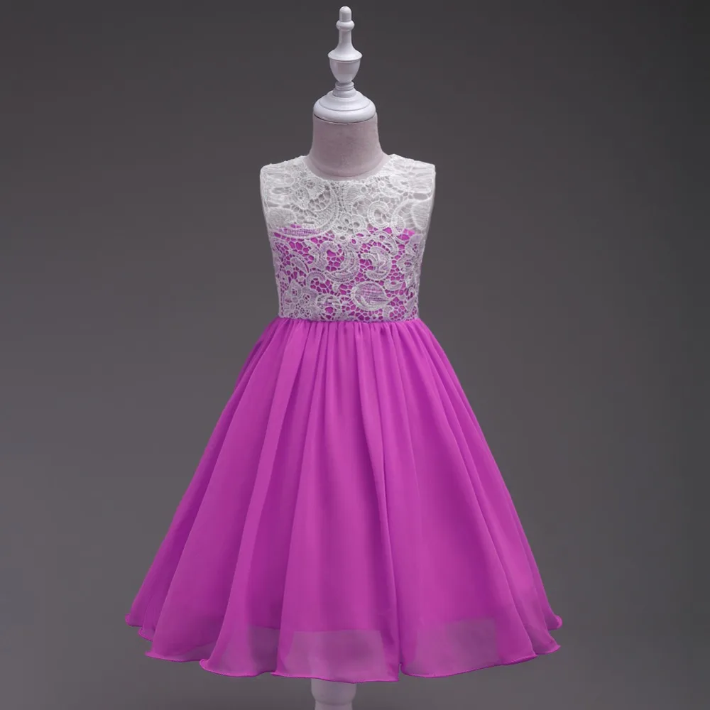Pth Bh560 Flower Girl Dresses Purpl European American Wedding