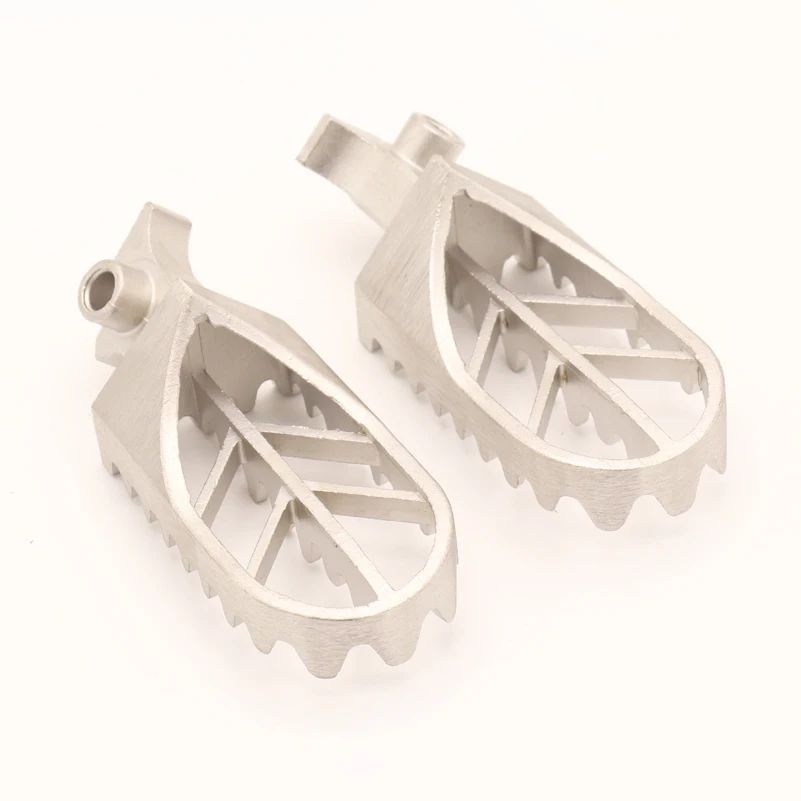 Нержавеющая сталь подножки для мотоцикла подножки для Пит-Горный мотоцикл pitster Pro XR50 CRF50 CRF70 SSR thumpstar мотокросс