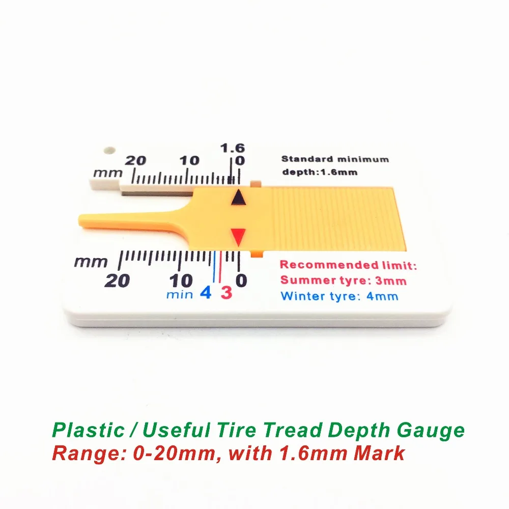 Plastic Tire Tread Depth Gauge 1