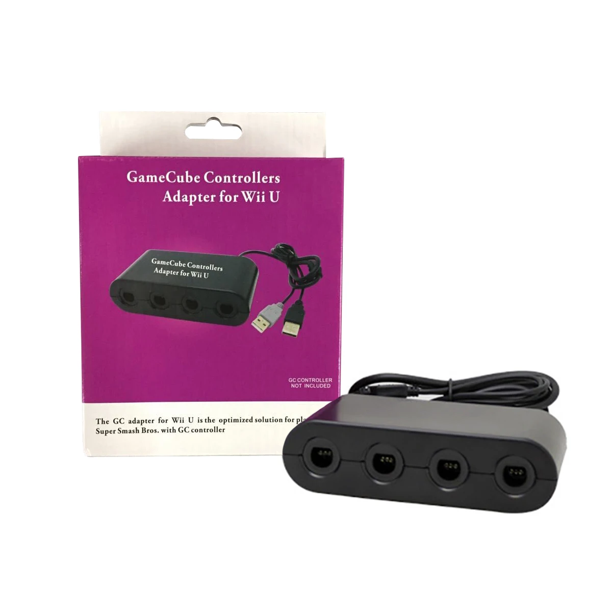 USB GameCube NGC адаптер 4-портовый коммутатор контроллера геймпад конвертеры адаптеры совместимый для wii U nintendo переключатель и ПК