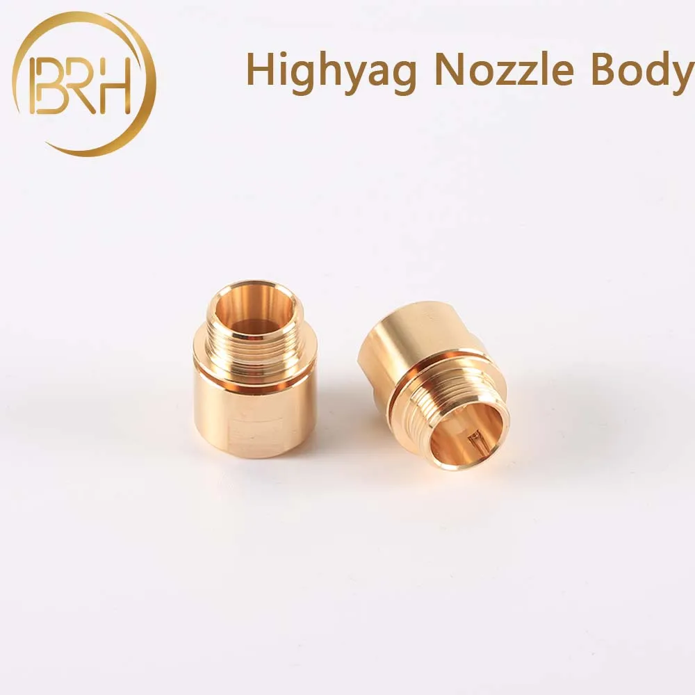 BRH Highyag/Nukon/Bystronic Лазерная насадка держатель медный корпус адаптер машина запасные части и аксессуары OEM