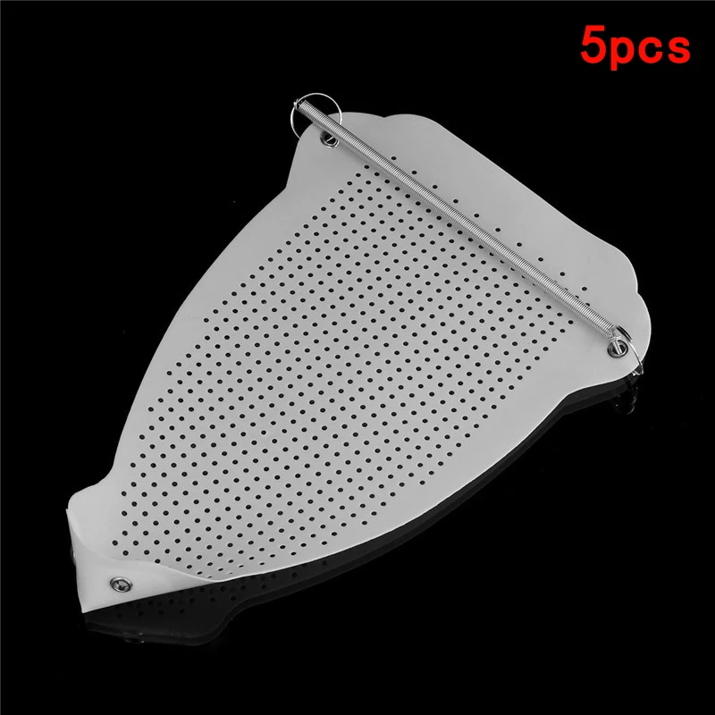 Tampa da Sapata de Ferro sem Escaldante Proteger os Tecidos de Pano de Calor Elétrica Peças Branco Aid Board Engomadoria Calor Rápida 5 Pcs 4 Peças p/ ferro elétrico