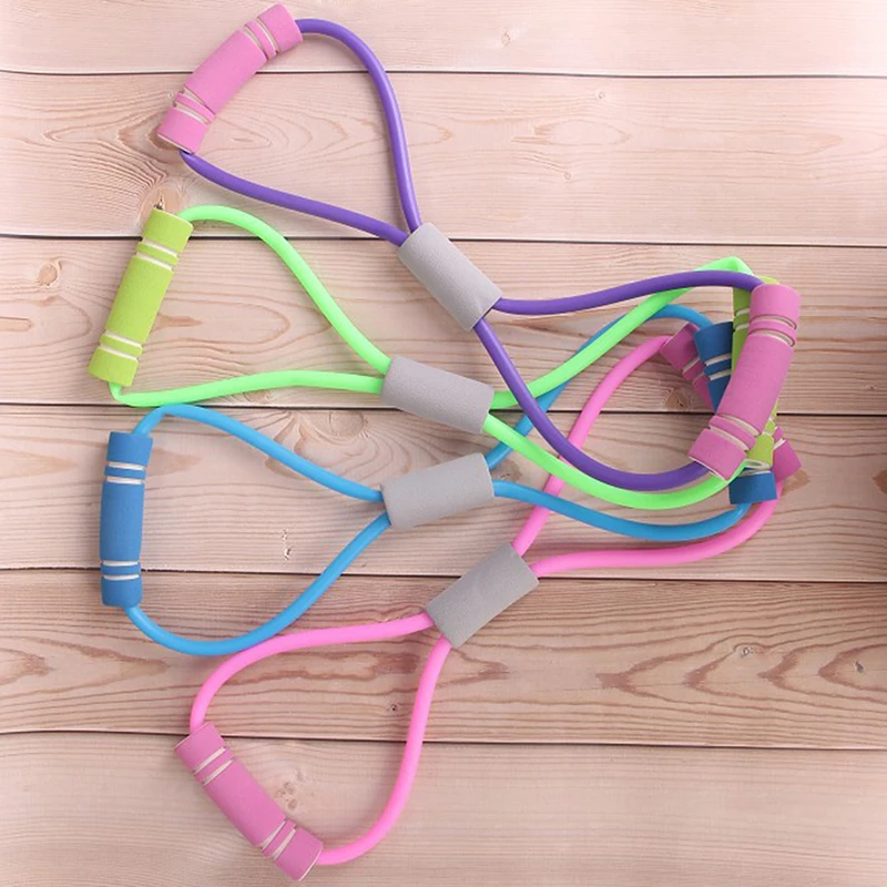 Elastic Rubber Loops Resistance Bands 8 Shaped Fitness Latex Pull Rope Sports Rubber Expander Band Yoga Pilates Fitness Belt Elastic Rubber Loops Resistance Bands 8 Shaped Fitness Latex Pull Rope Sports Rubber Expander Band Yoga Pilates Fitness Belt