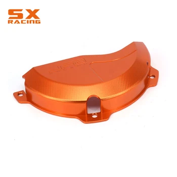 

Motorcycle CNC Orange Right Side Engine Case Protector Cover Guard For KTM EXC250 EXC300 2009-2016 SX250 2009-2015 Dirt Bike