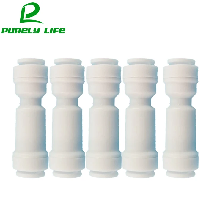 

5 pcs One-way valve check valve reflux valve non-return valve to prevent fluid backflow no buckle 1/4" OD direct fast joint