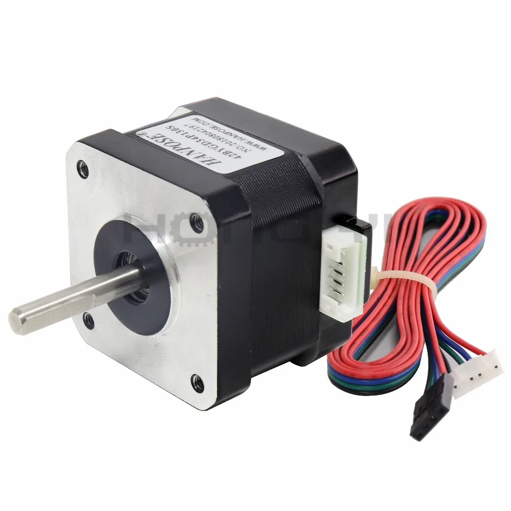 3pcs NEMA 17 Stepper motor double shaft 1.3A 28N.m dual shaft D=5mm 42x34mm Nema17 stepping motor For CNC machine 3D printer