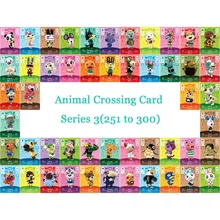 Animal Crossing Card NTAG215 печатная NFC карта совместимая Серия 3(от 251 до 300) Выберите из списка
