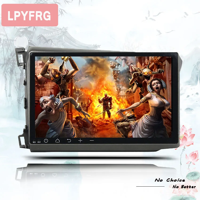 Sale Autoradio 2 Din Car Dvd Radio 10.1 " Octa core Gps Android 9.0 4gb+64gb For Honda For Civic 2011 - 2014 Video Support 3/4g Wi-Fi 5