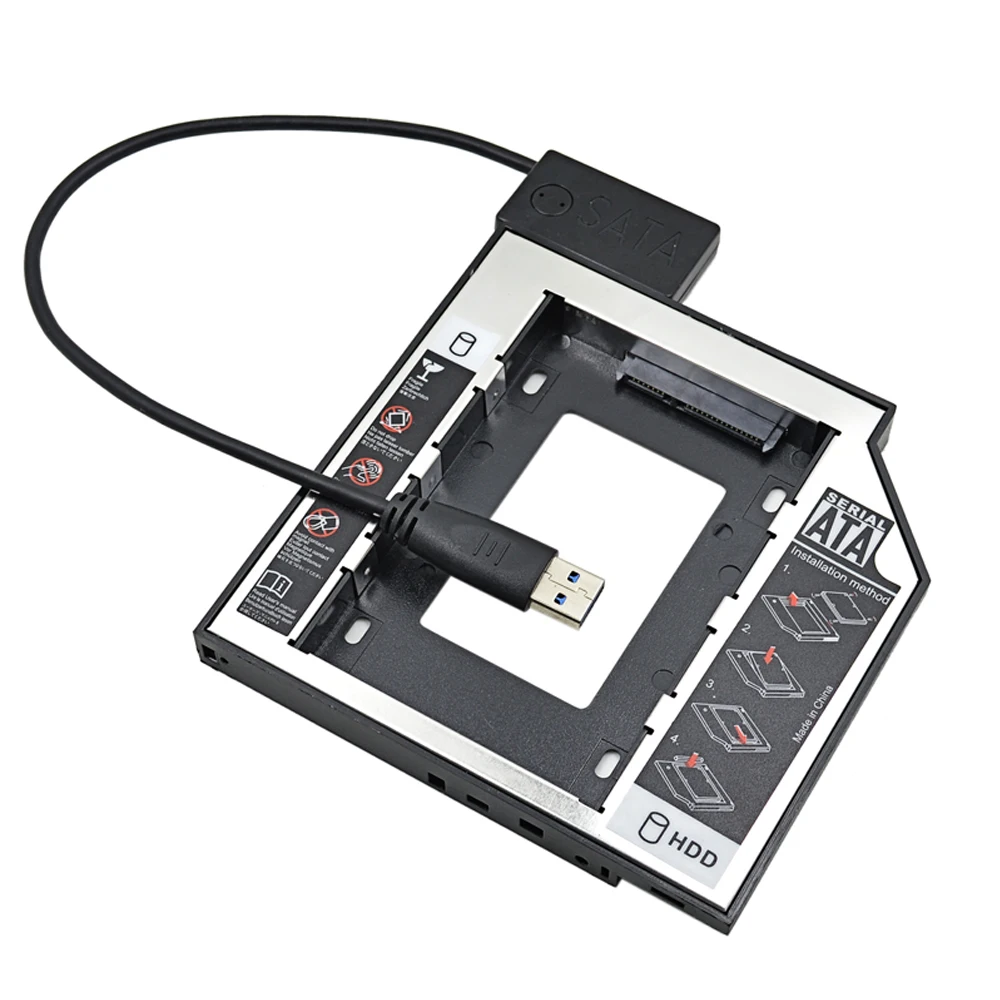 CHIPAL 5 Гбит/с USB 3 0 до 6 + 7 13Pin тонкий SATA кабель светодиодный светодиодным индикатором