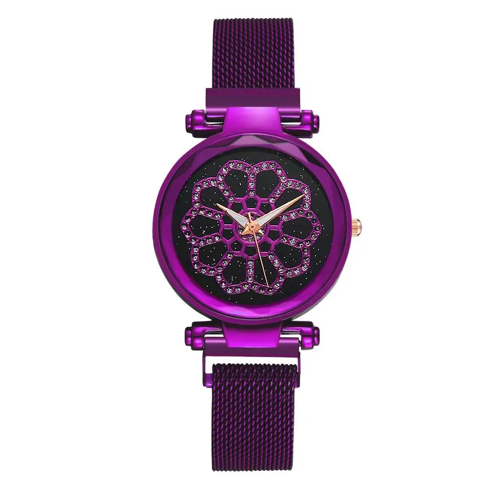 

2019 Vansvar Women Quartz Watch Stainless Steel magnetic Band New Strap Watch Analog Lady Wristwatches Female Watches FN70