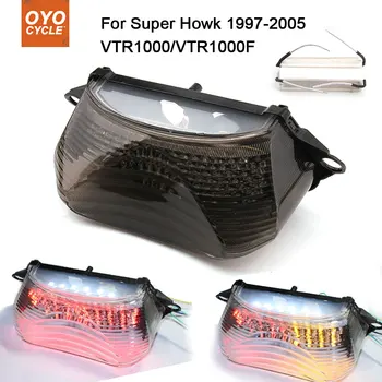 

Motorcycle Integrated LED Tail Light Brake Turn Signal Blinker For Honda Super Howk VTR1000 VTR1000F 1997-2005