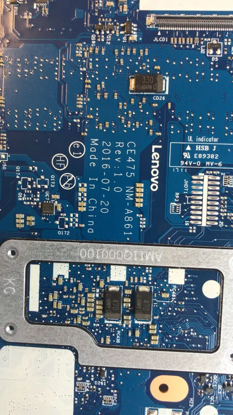 Abdo CE475 NM-A861 для lenovo ThinkPad E475 ноутбук FRU системной платы 01EN270 Процессор A6-9500B R5 M430 2G тесты работы