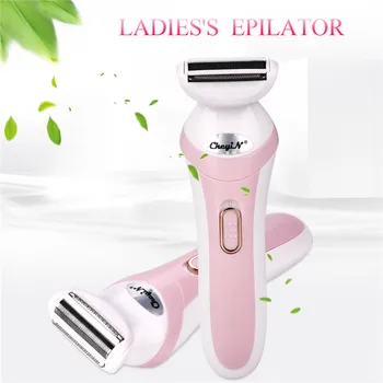 

Portable Electric Lady Shaver Epilator Leg Body Face Bikini Trimmer Facial Hair Removal Depilatory Battery Powered Cordless 45