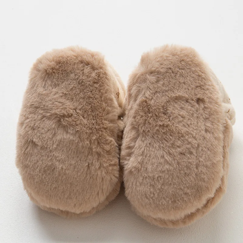 Детская обувь цвет хлопок детские шаг обувь для малышей пол хлопок обувь 0-1 лет мягкая подошва Нескользящая осень-зима