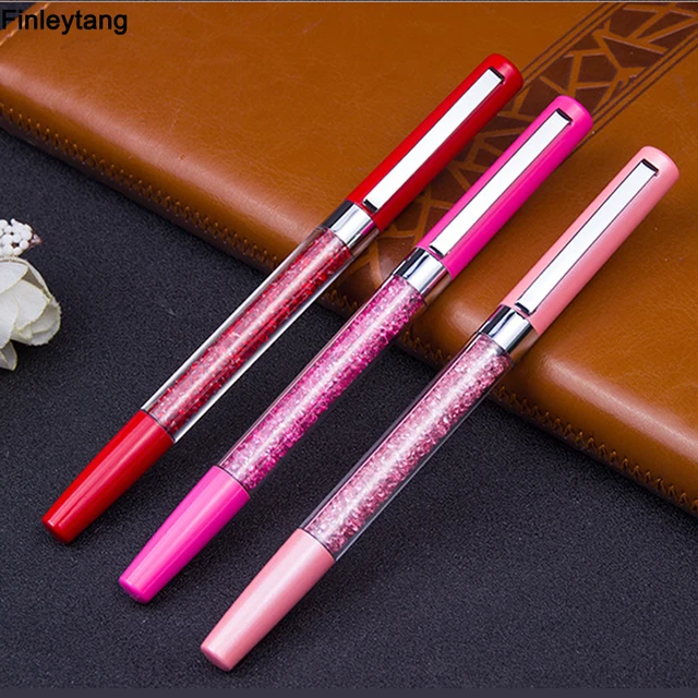 Metal Crystal Diamond Gel Pen Ballpoint Luxury Office Stationery Metal Crystal Diamond Gel Pen Ballpoint Luxury Office Stationery School Supplies Creative Novelty
