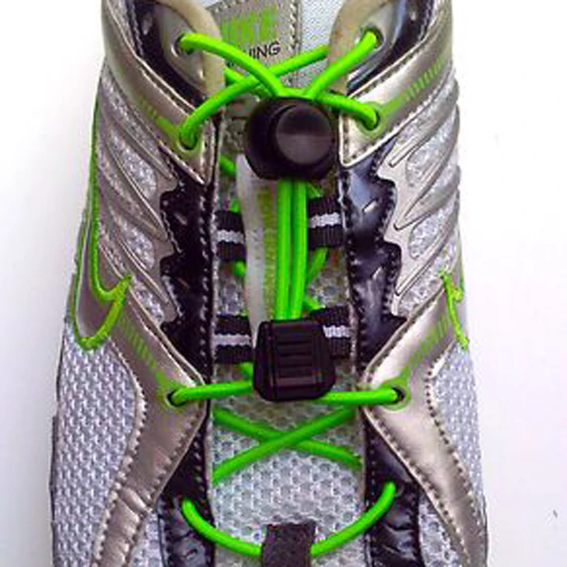 New 1 Pair New Multicolor Laces Black Buckle Elastic No Tie Locking Shoelaces Trainer Sports Fitness Athletic Sneaks Shoe Laces New 1 Pair New Multicolor Laces Black Buckle Elastic No Tie Locking Shoelaces Trainer Sports Fitness Athletic Sneaks Shoe Laces