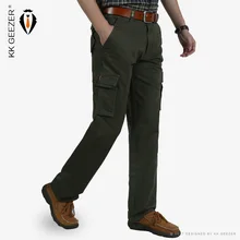 Мужские хлопковые брюки в стиле милитари, мужские Модные брендовые повседневные штаны ArmyGreen, высококачественные однотонные деловые свободные брюки, бегуны, спецодежда с карманами